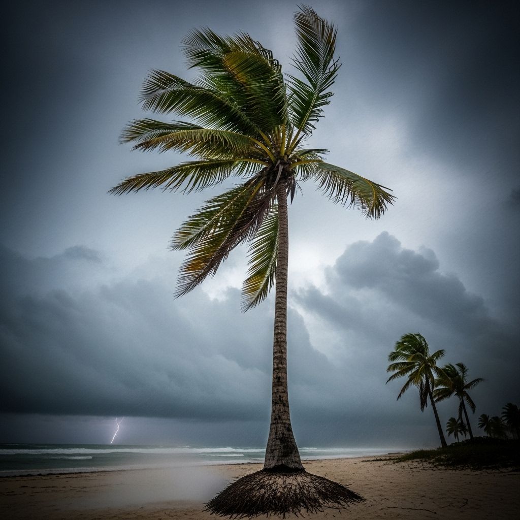 Examining the unique adaptations that enable palm trees to withstand hurricane-force winds and thrive where other trees would fail.