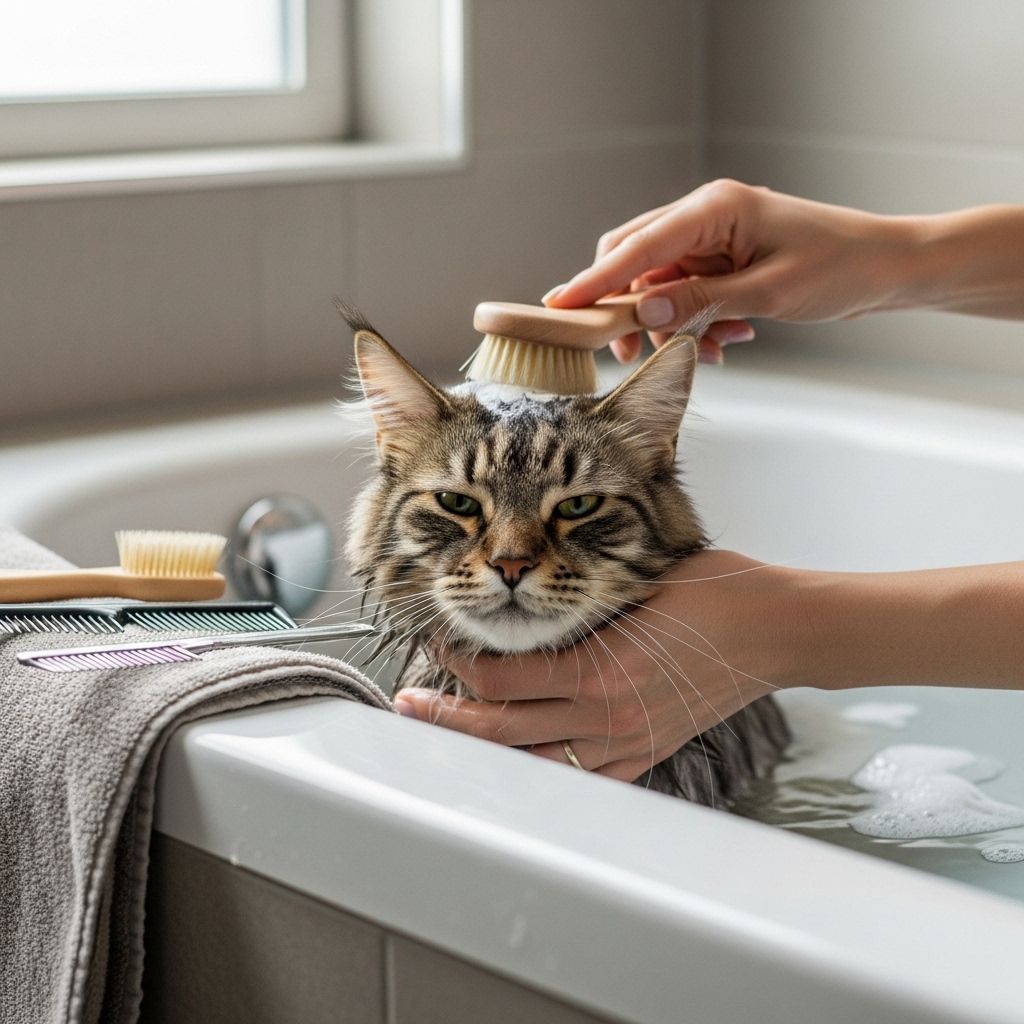 The right preparation and soothing tools create a smooth, scratch-free wash routine.