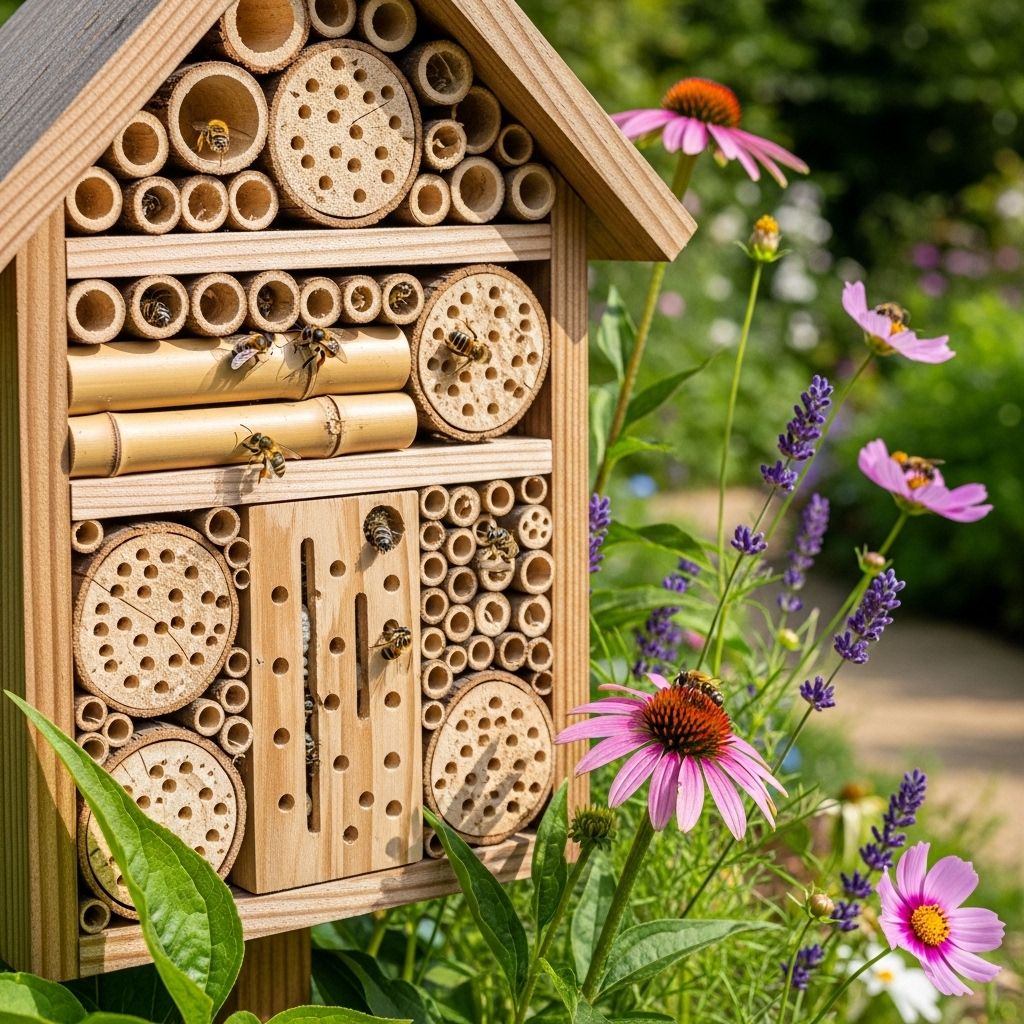 Discover how to create a thriving habitat for solitary bees, supporting biodiversity right in your backyard.