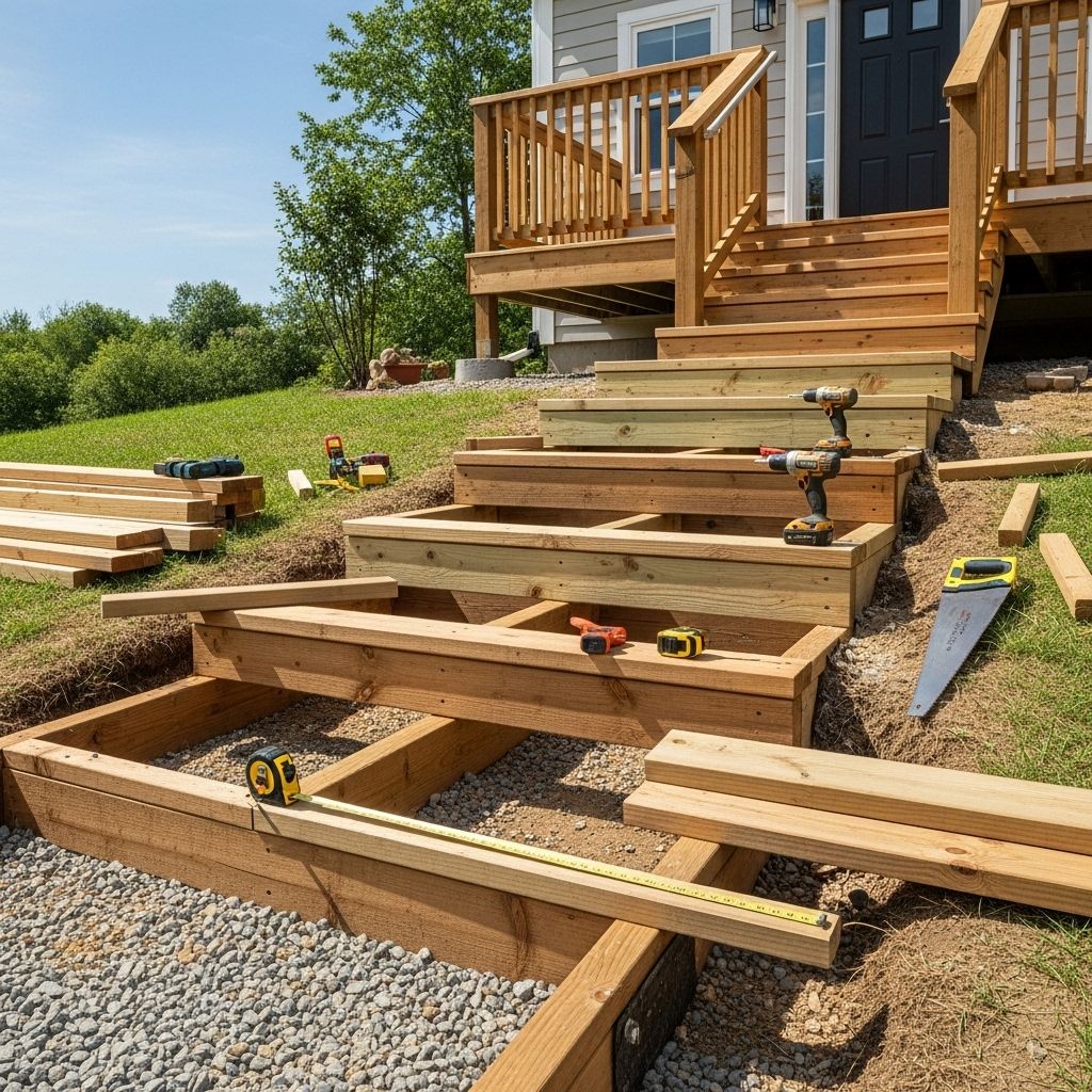 How to Build Wooden Exterior Steps: A Step-by-Step Guide How to Build Wooden Exterior Steps: A Step-by-Step Guide_image