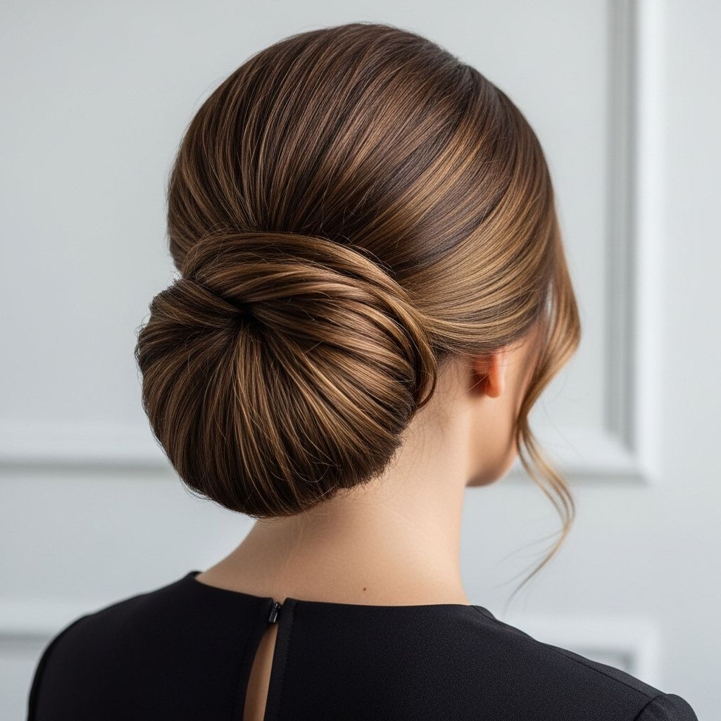 Elevate your style with this foolproof, chic low bun tutorial—perfect for everything from work to special events.