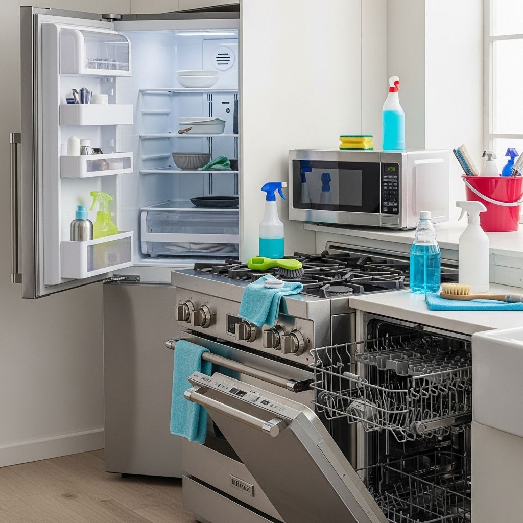 How to Clean Every Major Kitchen Appliance for a Spotless Home Safe, DIY solutions keep your home’s busiest helpers running longer and odor-free.