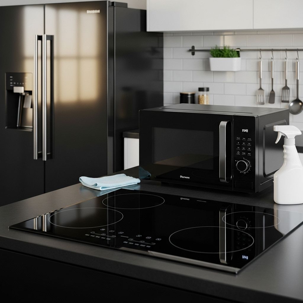 How to Clean Black Appliances and Keep Them Streak-Free Keep fingerprints and smudges at bay with gentle, everyday upkeep for a lasting gloss.