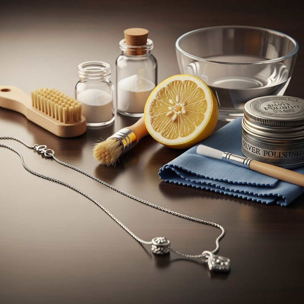 Revive your silver jewelry with these safe, effective silver necklace cleaning methods and maintenance tips from expert jewelers.