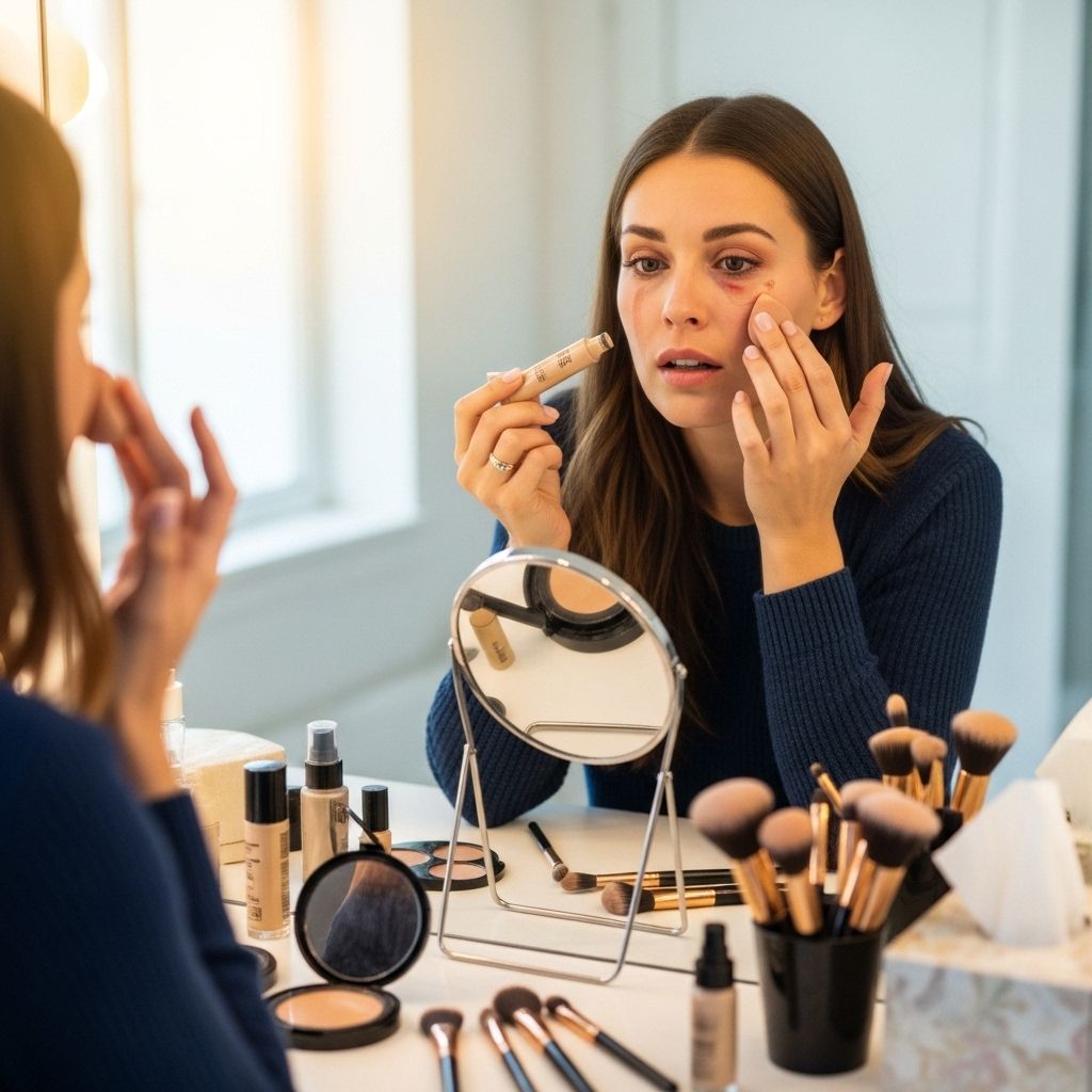 Expert step-by-step techniques to erase tear stains, redness, and puffiness for a flawless post-cry appearance.