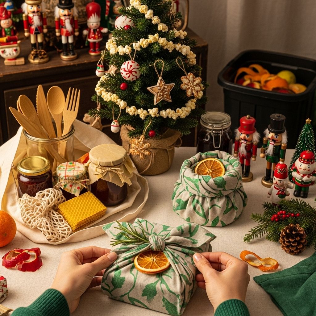 Reduce seasonal waste with eco-friendly traditions, creative gift wrapping, sustainable decor, and mindful celebrations.