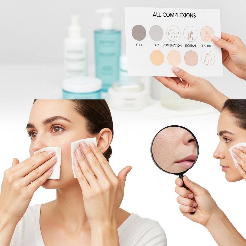 Unlock your perfect skin routine: Knowing your skin type is the first step to achieving a vibrant, healthy complexion.