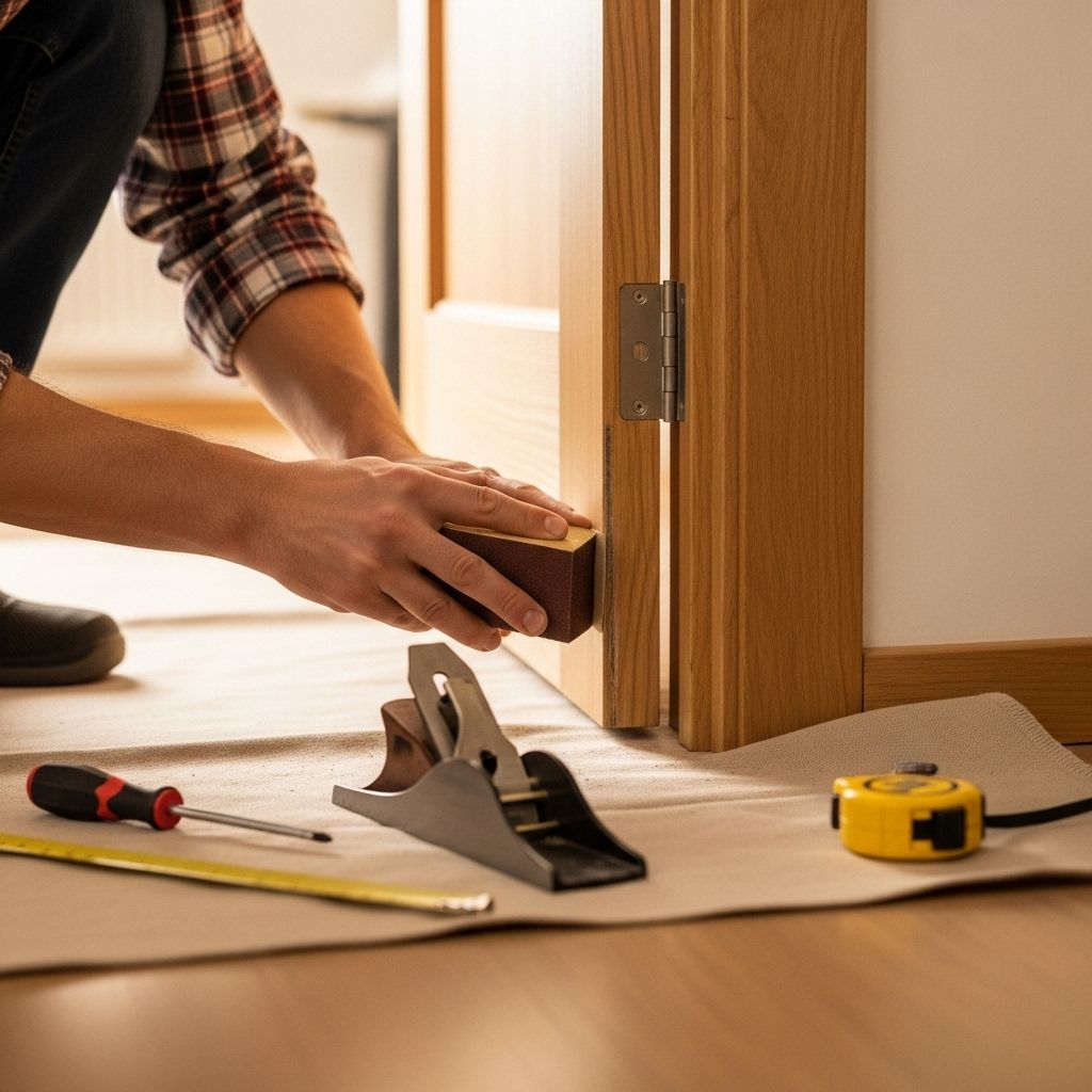 How to Fix a Sticking Door: Step-by-Step Guide for Smooth Operation Practical home repairs eliminate sticking doors, ensuring every entrance opens freely all year long.
