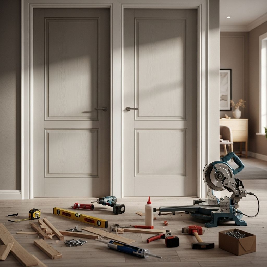 How to Frame Closet Doors: A Step-by-Step DIY Guide Precise cuts and level installations set the foundation for aligned and smooth openings.