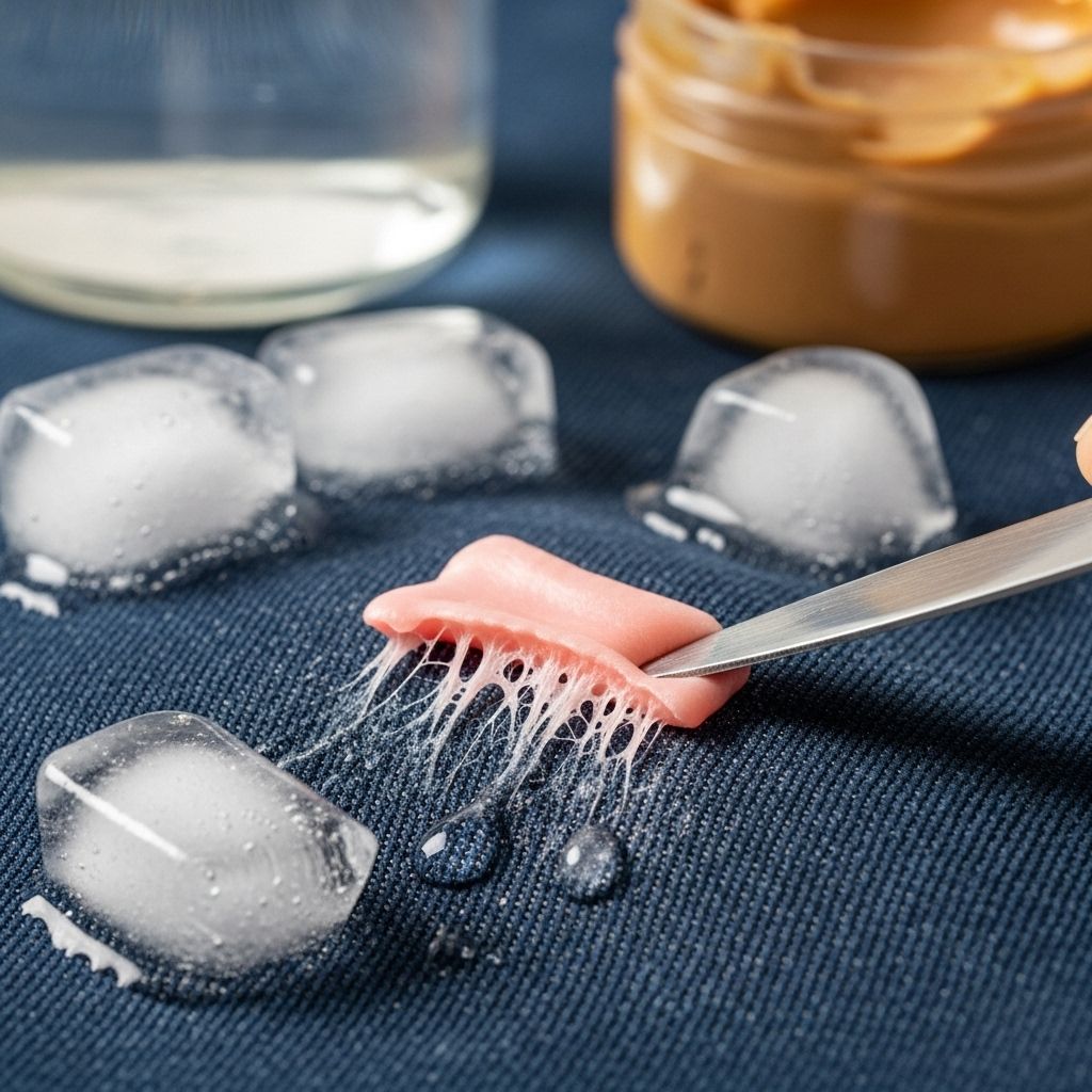 How to Get Gum Out of Clothes: Proven Home Methods and Tips Restore your favorite wardrobe pieces using everyday supplies without harsh chemicals.