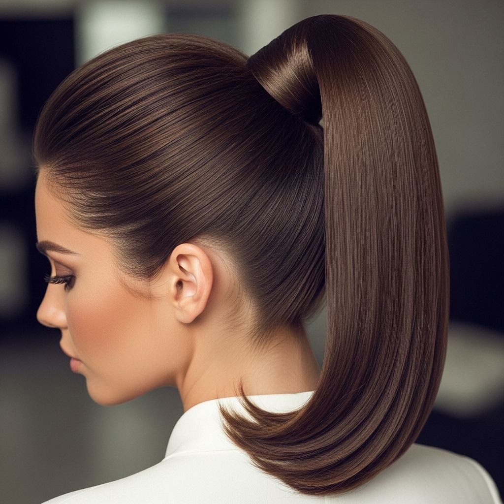 Unlock celebrity stylist secrets and learn, step by step, how to achieve a flawless, bump-free high ponytail that lasts all day.