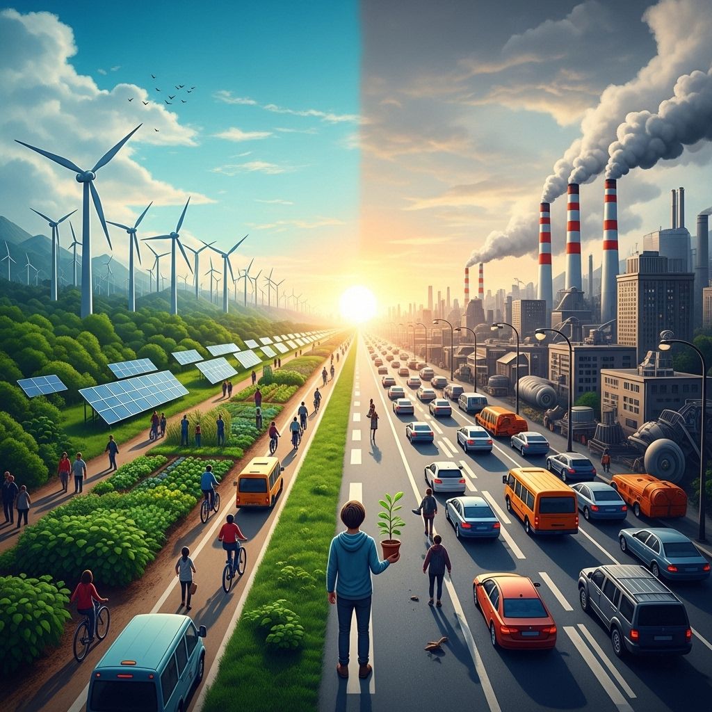 Discover practical methods to drastically reduce your carbon footprint and embrace sufficiency to help keep global temperatures below 1.5°C.