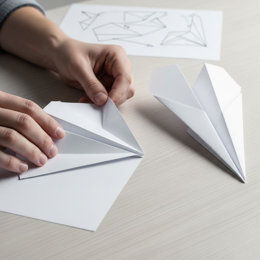 Crisp creases and even wings unlock flights that spark creativity and fun.