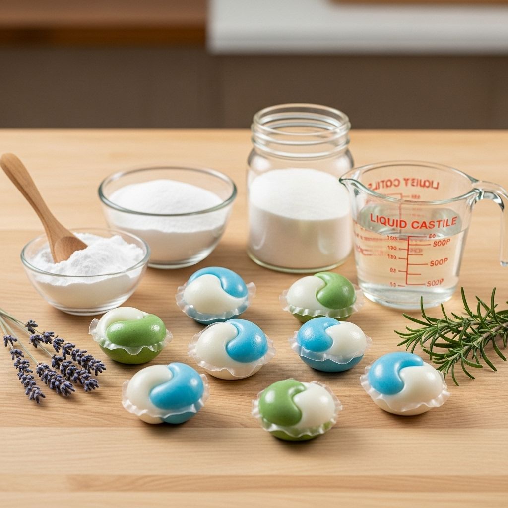 Discover a greener laundry routine—make powerful, eco-friendly laundry pods at home with simple, natural ingredients.