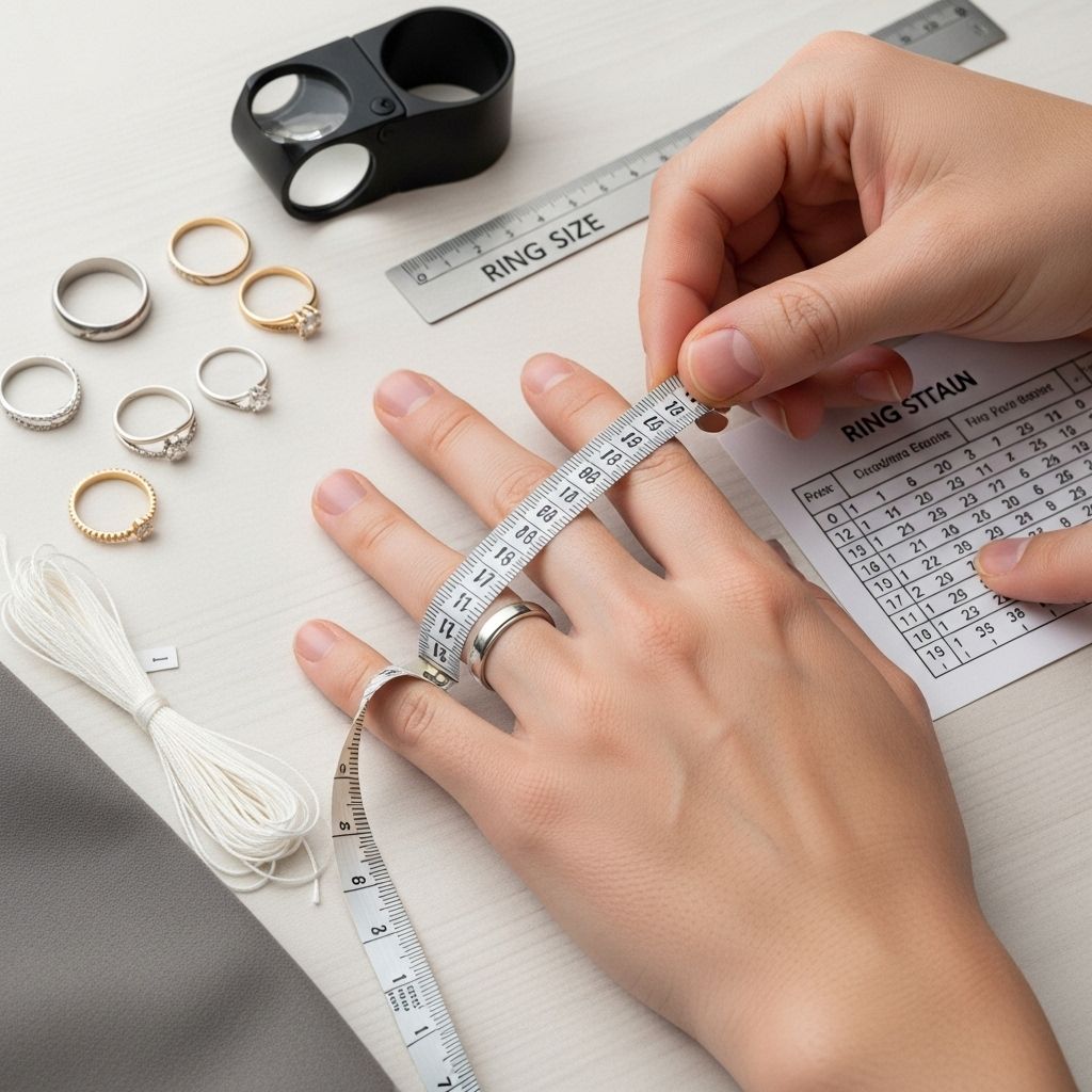 Master ring sizing at home with expert tutorials and professional tips