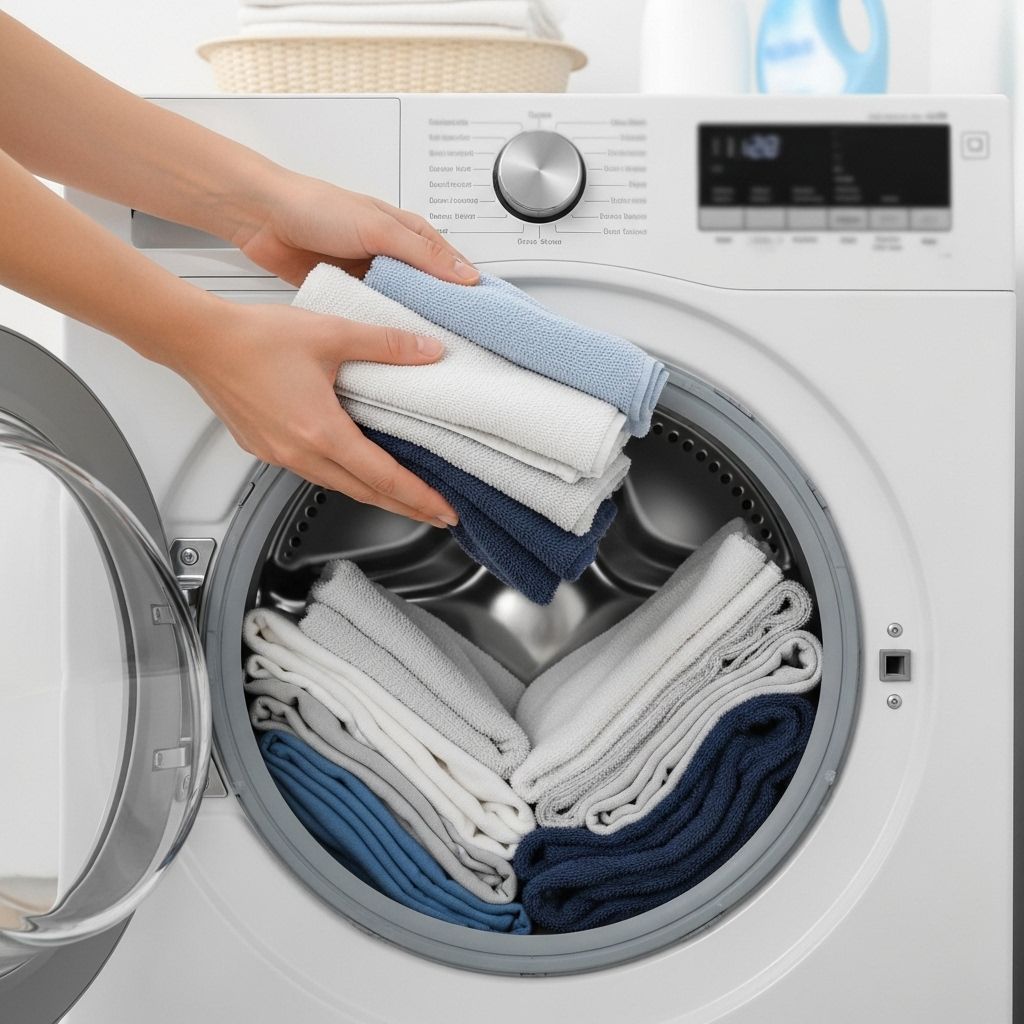 How to Properly Load a Washing Machine for Efficient Laundry A balanced spin protects fibers, boosts cleaning performance, and keeps clothes fresh.