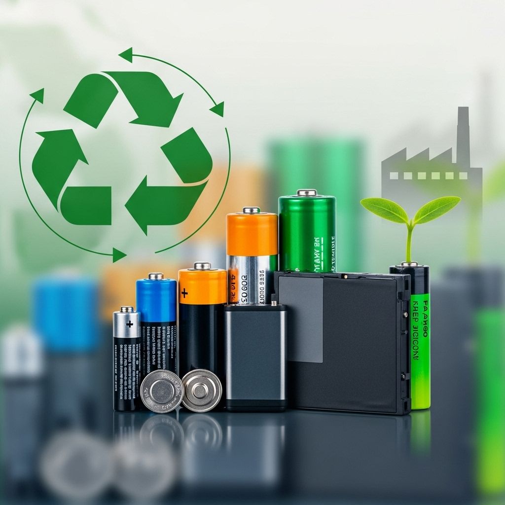 Learn everything you need to know about recycling batteries: types, processes, environmental impact, and safe disposal practices.