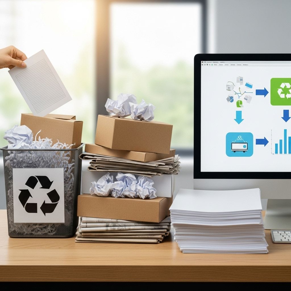 Master the essentials of office paper recycling, from what can be recycled to best practices that keep your business eco-friendly.