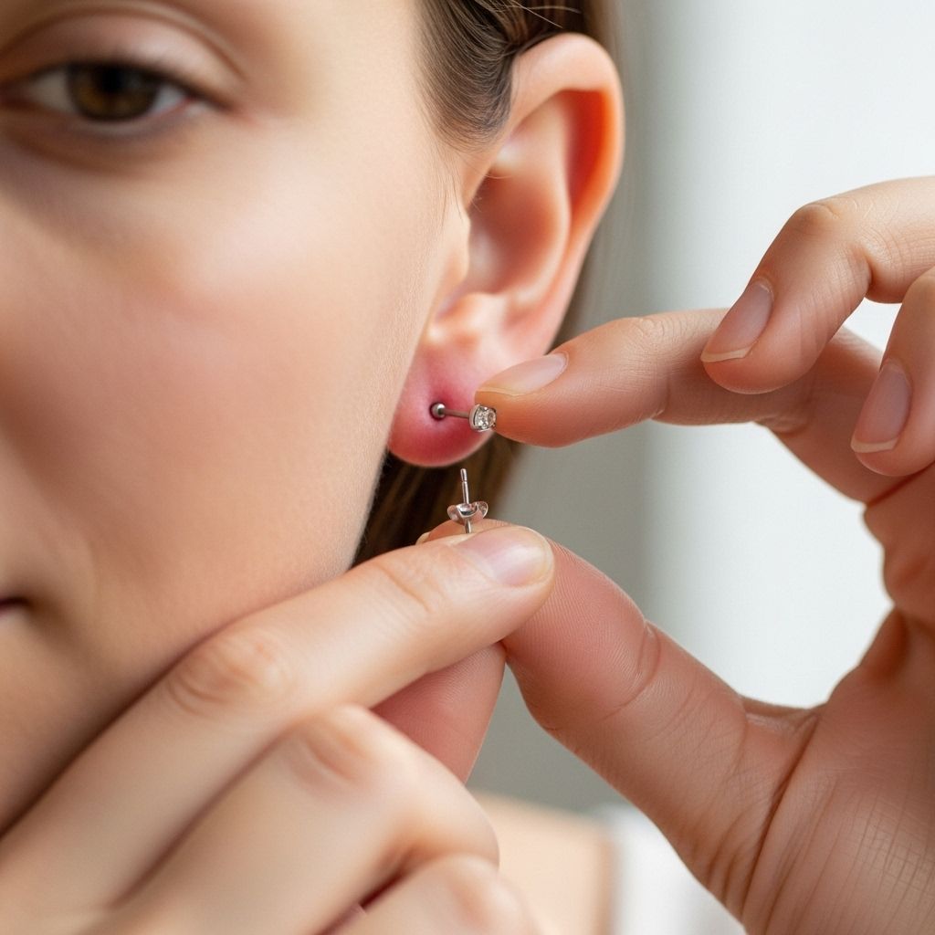 Expert tips and a detailed guide to removing your starter earrings safely, understanding piercing aftercare, and caring for your lobes.
