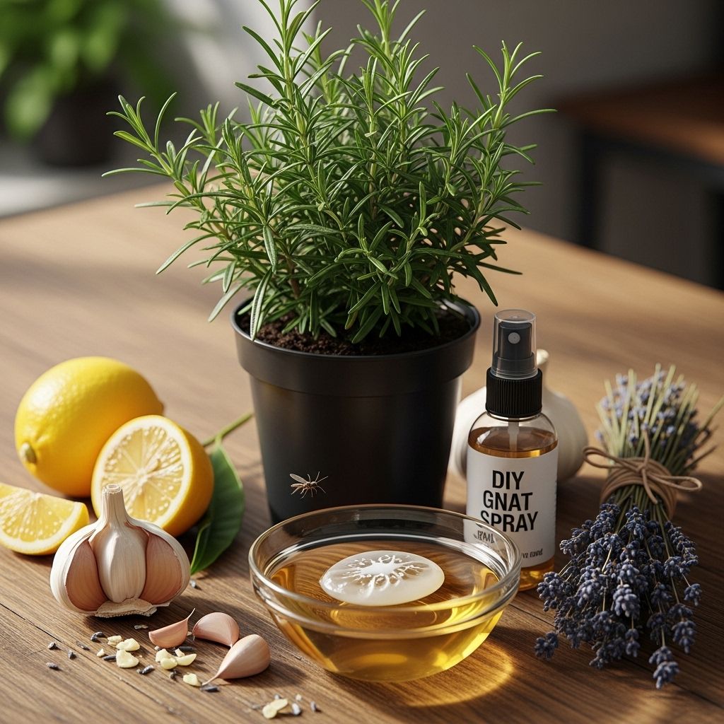 Discover the most effective natural methods to eliminate and prevent gnats, keeping your spaces comfortable and gnat-free.