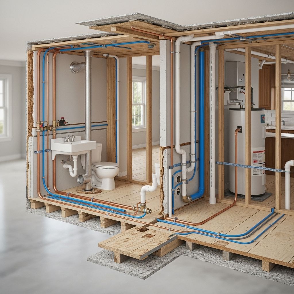 How to Run Pipes Through Walls and Floors: A Complete Guide Expert tips secure plumbing while preserving structural strength and code compliance.