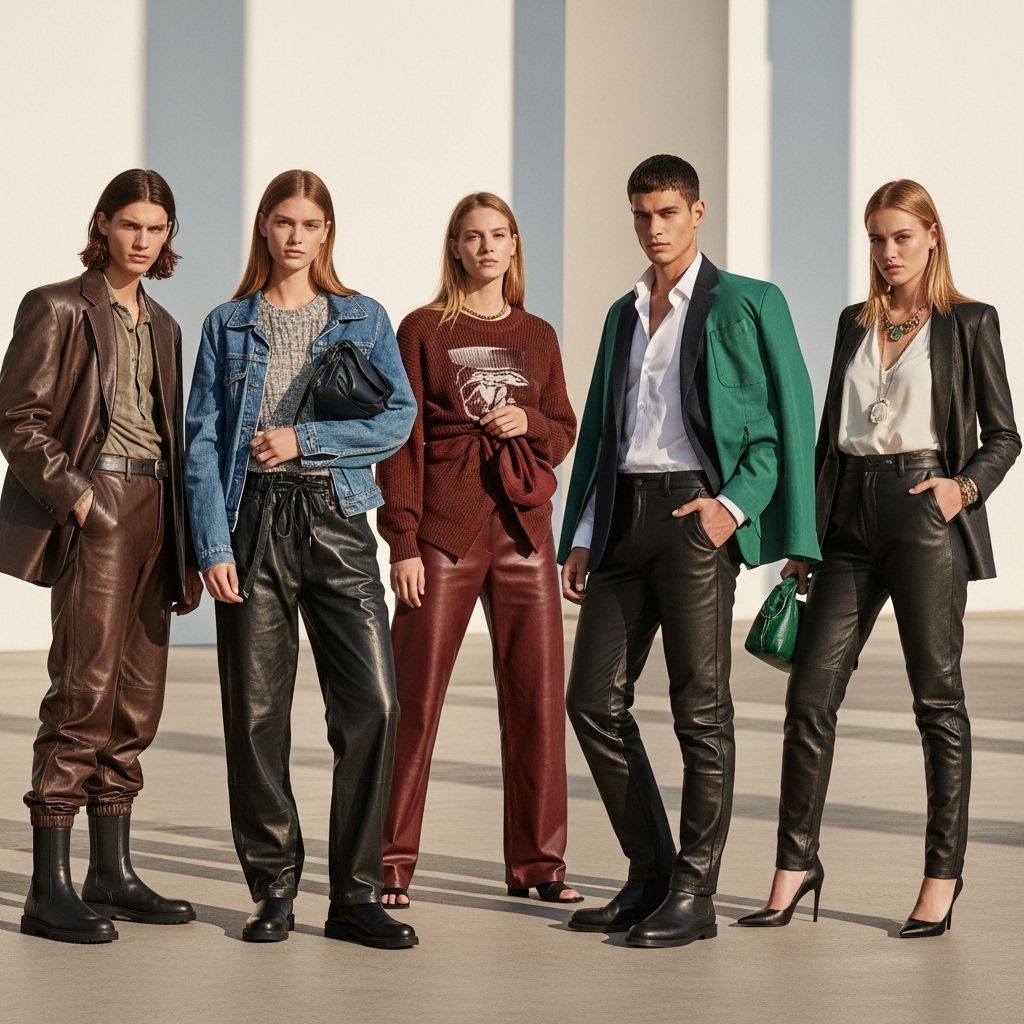 Level up your wardrobe with these chic, trendy, and timeless ways to style leather pants for every occasion, season, and mood.