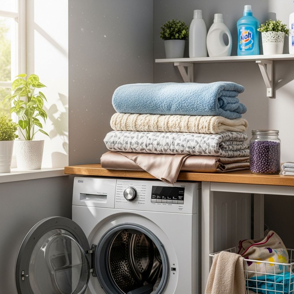 How to Wash Blankets: Comprehensive Cleaning Solutions for Every Blanket Type Ensure every throw maintains its softness and hue with proper care and safe drying.