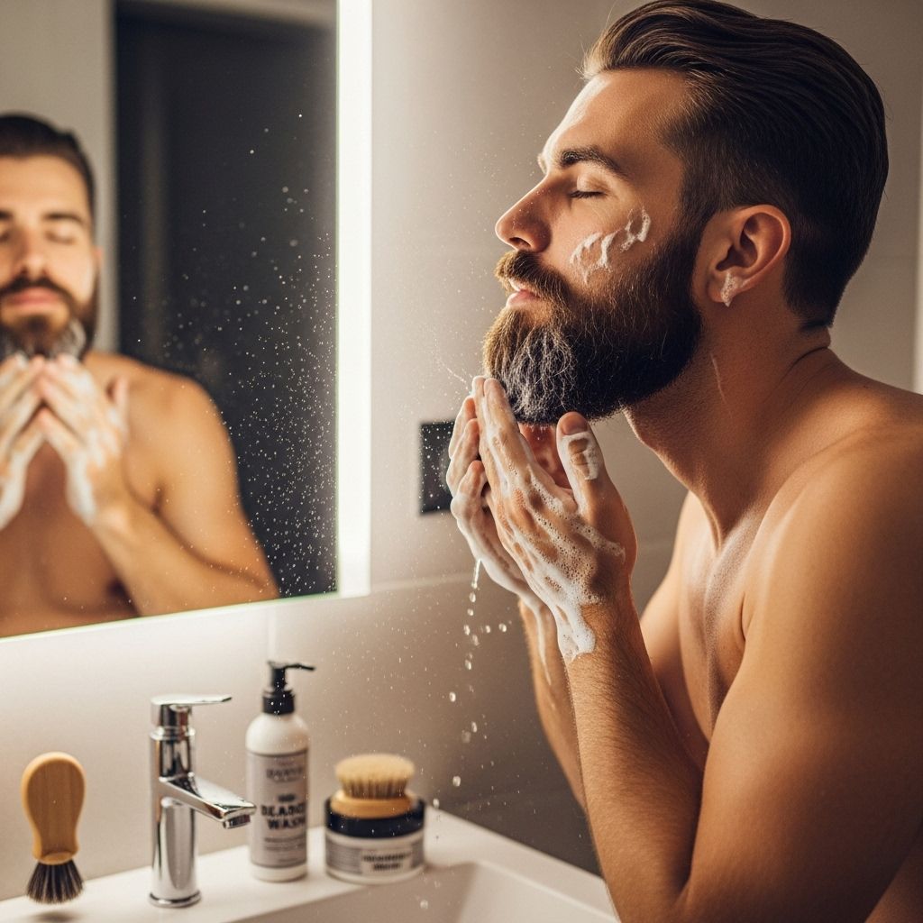 How to Wash Your Beard: The Definitive Guide to Clean, Healthy, and Soft Facial Hair A simple beard care routine that banishes flakes and makes facial hair silky smooth.