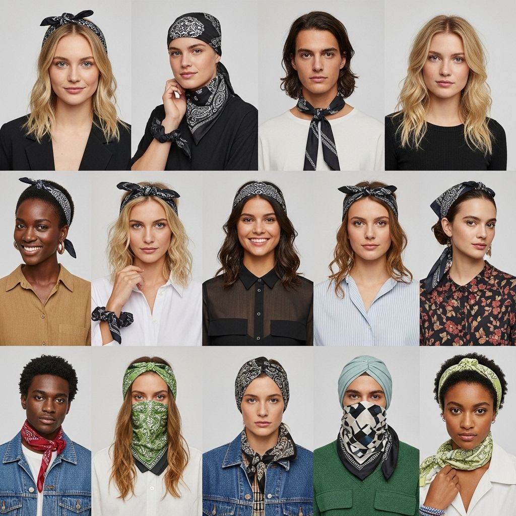 How to Wear a Bandana: 15 Creative Styles for Any Outfit From hair accessories to statement neckwear, discover the ultimate guide to wearing a bandana in fresh, modern ways for every mood and occasion.