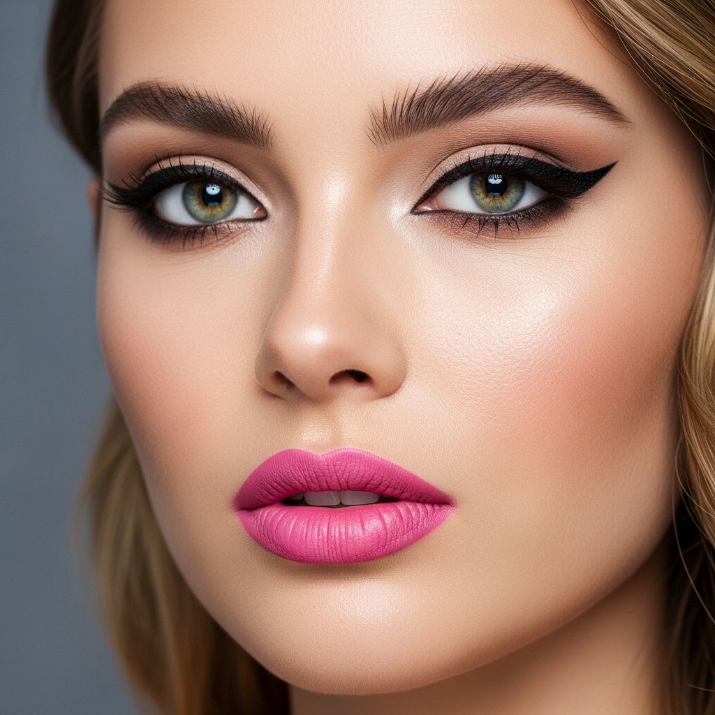 Step-by-step techniques for mastering winged eyeliner, troubleshooting common issues, and finding the ideal pink lip for every occasion.