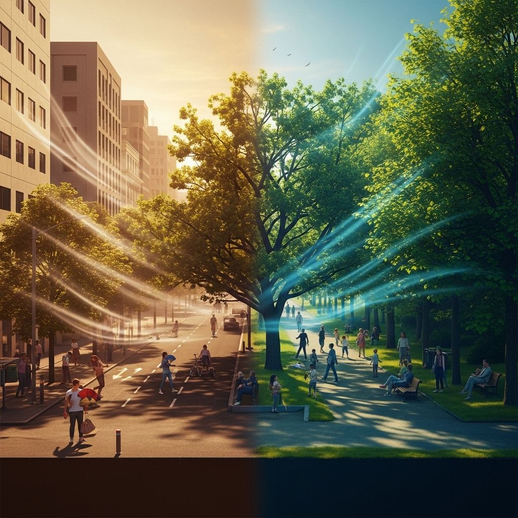 Discover how urban trees tackle extreme heat, save energy, and bring equity to our cities with effective green strategies.