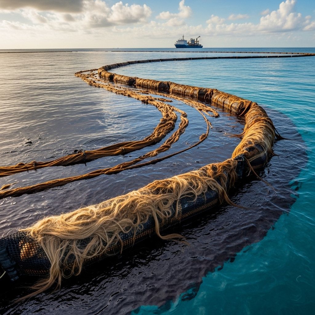 How human hair mats and booms are changing the future of oil spill cleanup efforts globally.