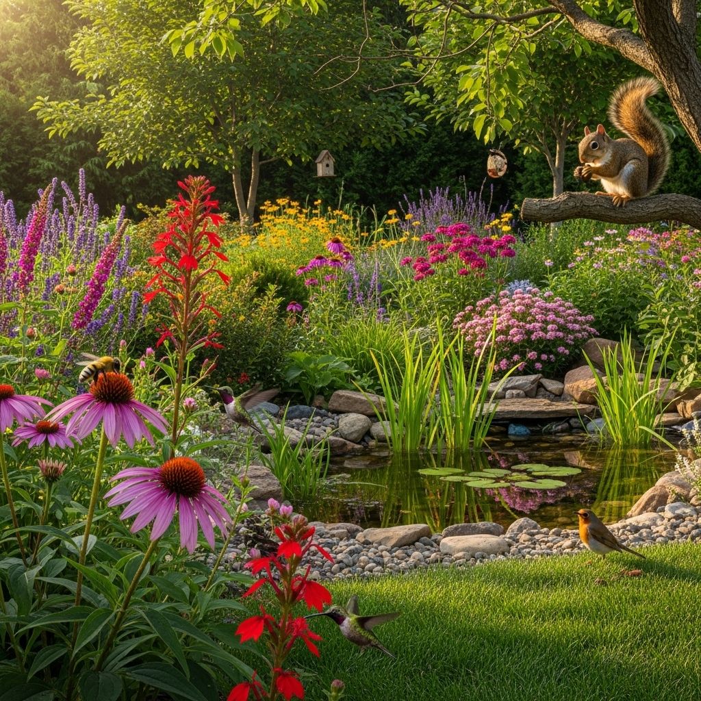 Transform your garden into a thriving wildlife haven by embracing humane, sustainable habitat gardening practices that benefit both local fauna and flora.