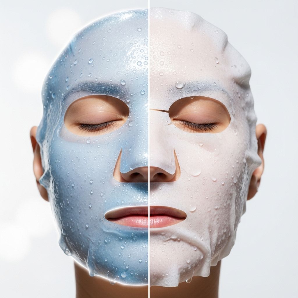 Hydrate deeply and soothe skin with specialized gel patches or fabric wraps.