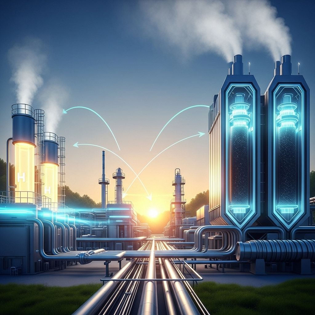 Exploring how pairing hydrogen production with carbon capture can accelerate the transition to low-carbon fuels and fight climate change.