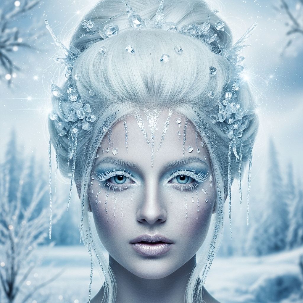 Unleash your inner frost royalty with this step-by-step guide to dazzling, silvery-blue Ice Queen hair and complete your ultimate Halloween transformation.