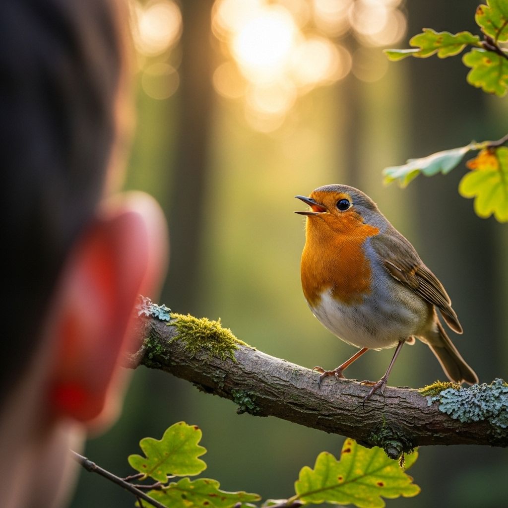 Master the art of bird identification through songs using apps, mnemonics, and practical listening skills.