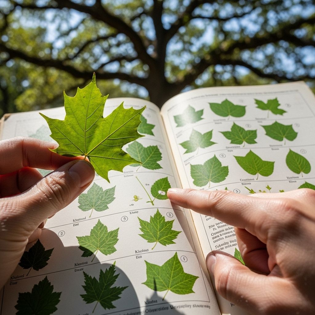 Unlock the secrets of tree identification with detailed leaf keys and essential field techniques.