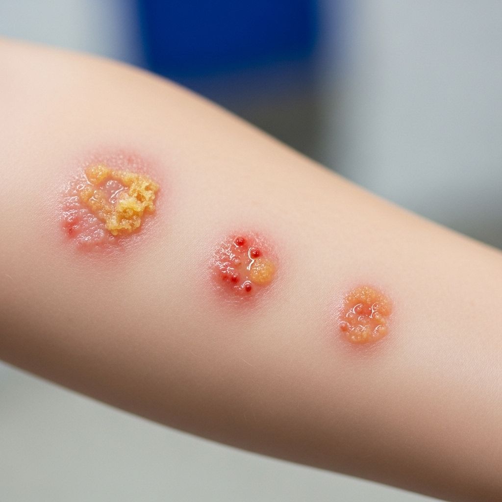 Identifying and Managing Impetigo: A Complete Guide to Symptoms, Causes, Diagnosis, and Treatment in Children and Adults Expert advice on reducing contagion and caring for skin lesions from home.