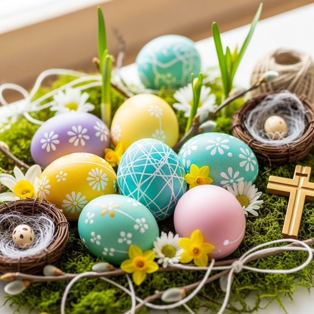 Easter Colors: The History, Symbolism, and Timeless Decor Inspiration Discover the deep meaning behind classic Easter colors and creative ways to bring their symbolism into your holiday décor.