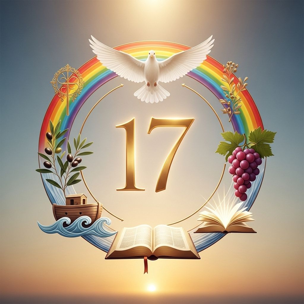 Explore the spiritual symbolism, historical context, and biblical references associated with the number 17.