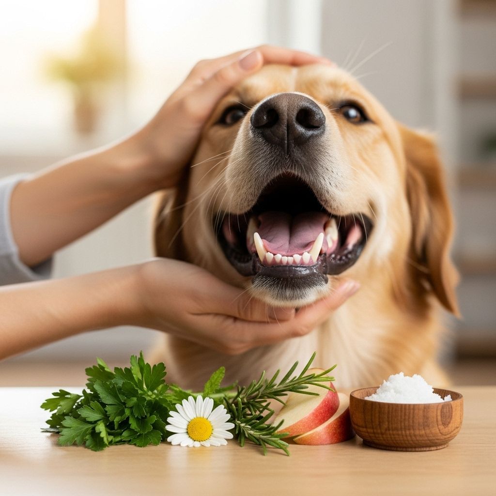 Natural Remedies for Dog Gum Disease: Holistic Care for Your Dog’s Oral Health Discover proven, safe, and natural ways to prevent and treat gum disease in dogs at home, for a happier, healthier pet.