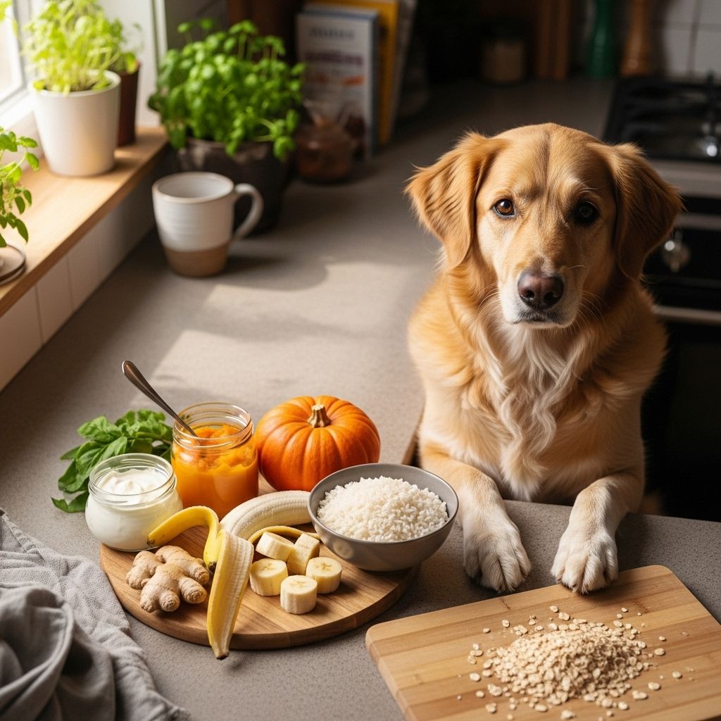 Expert guide to safely treating your dog's digestive issues at home