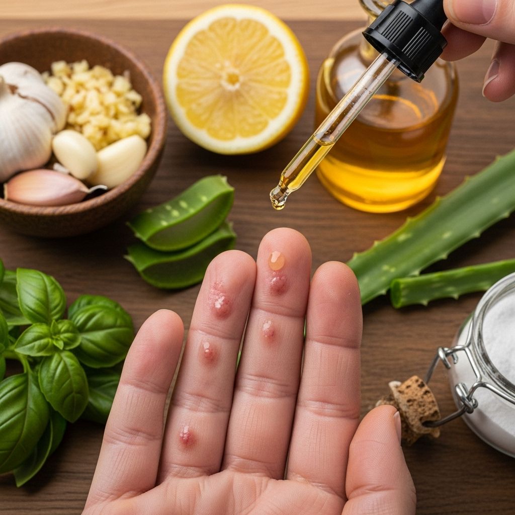 Discover effective, easy, and natural home remedies to treat warts, backed by science and traditional wisdom.