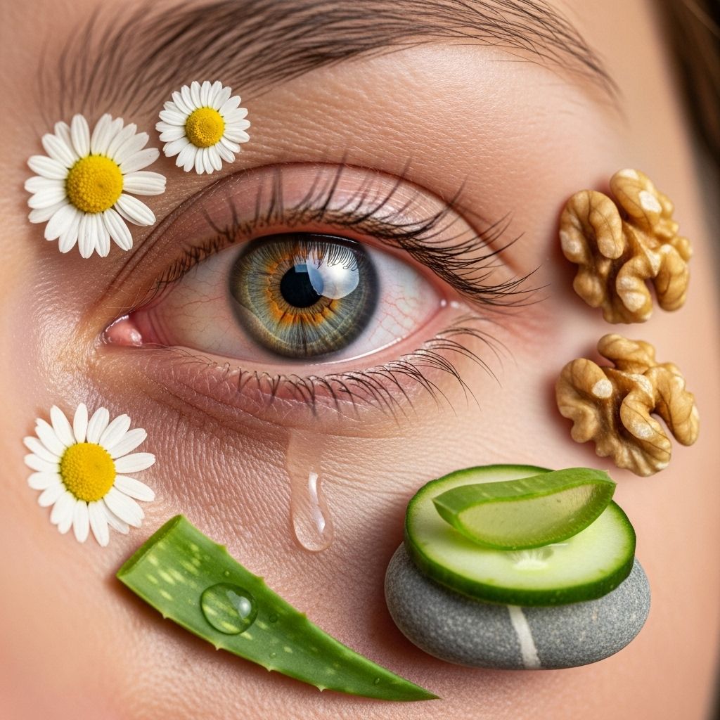 Soothe dry, irritated eyes with proven natural remedies, holistic lifestyle changes, and effective home solutions.