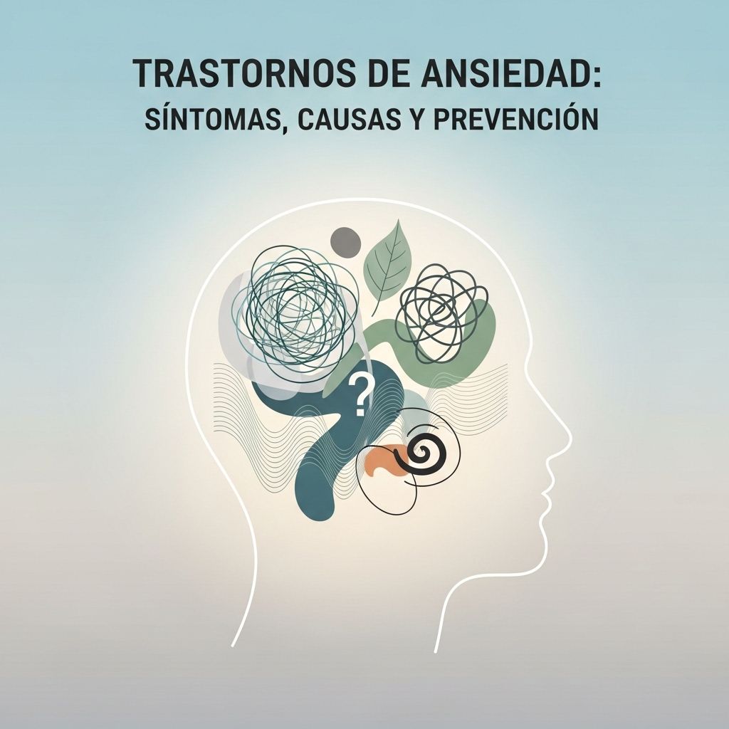 Descubre los síntomas, causas y factores de riesgo de los trastornos de ansiedad para comprender mejor esta afección y saber cuándo buscar ayuda profesional.