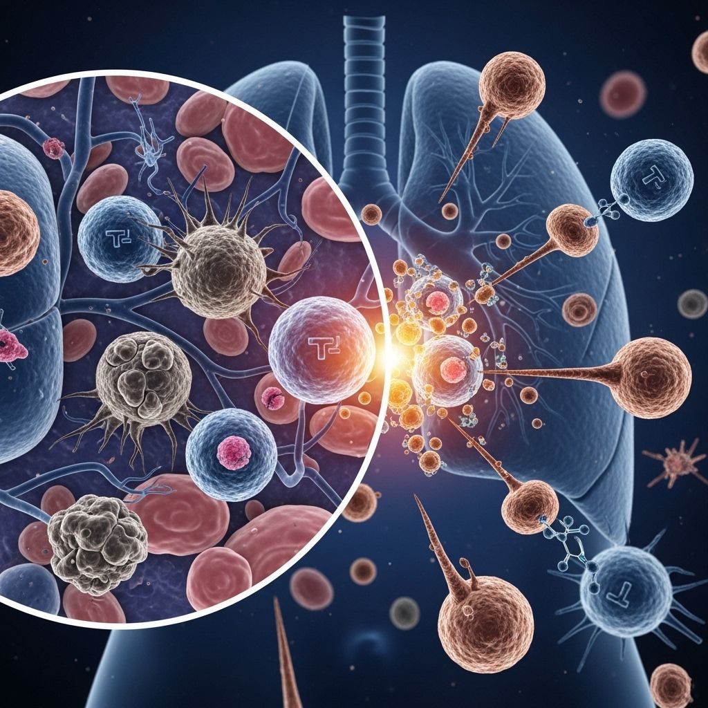 Explore immunotherapy options for lung cancer, including how treatments work, possible outcomes, side effects, and the outlook for patients.