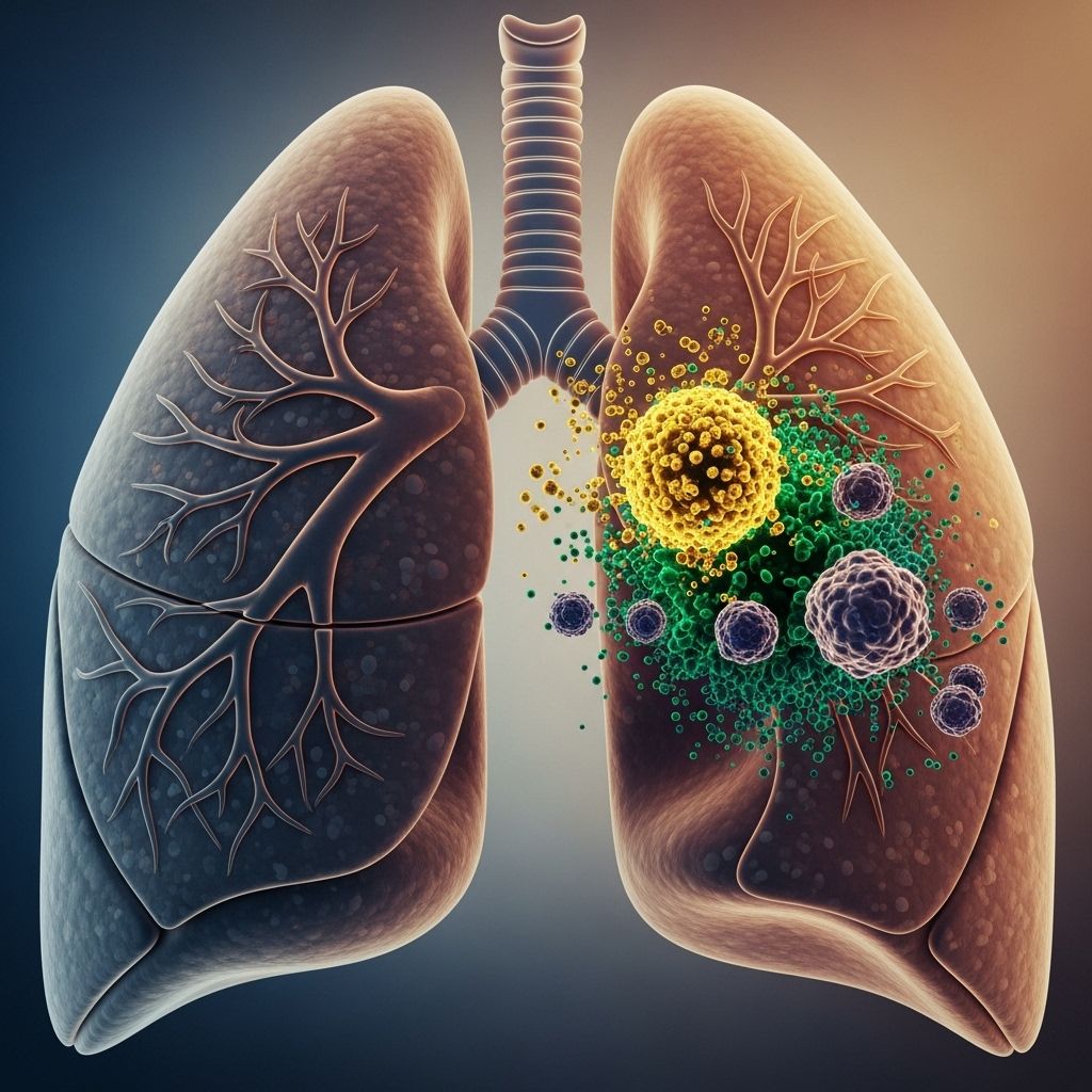 Understand how immunotherapy is revolutionizing the fight against lung cancer, including its types, effectiveness, and side effects.