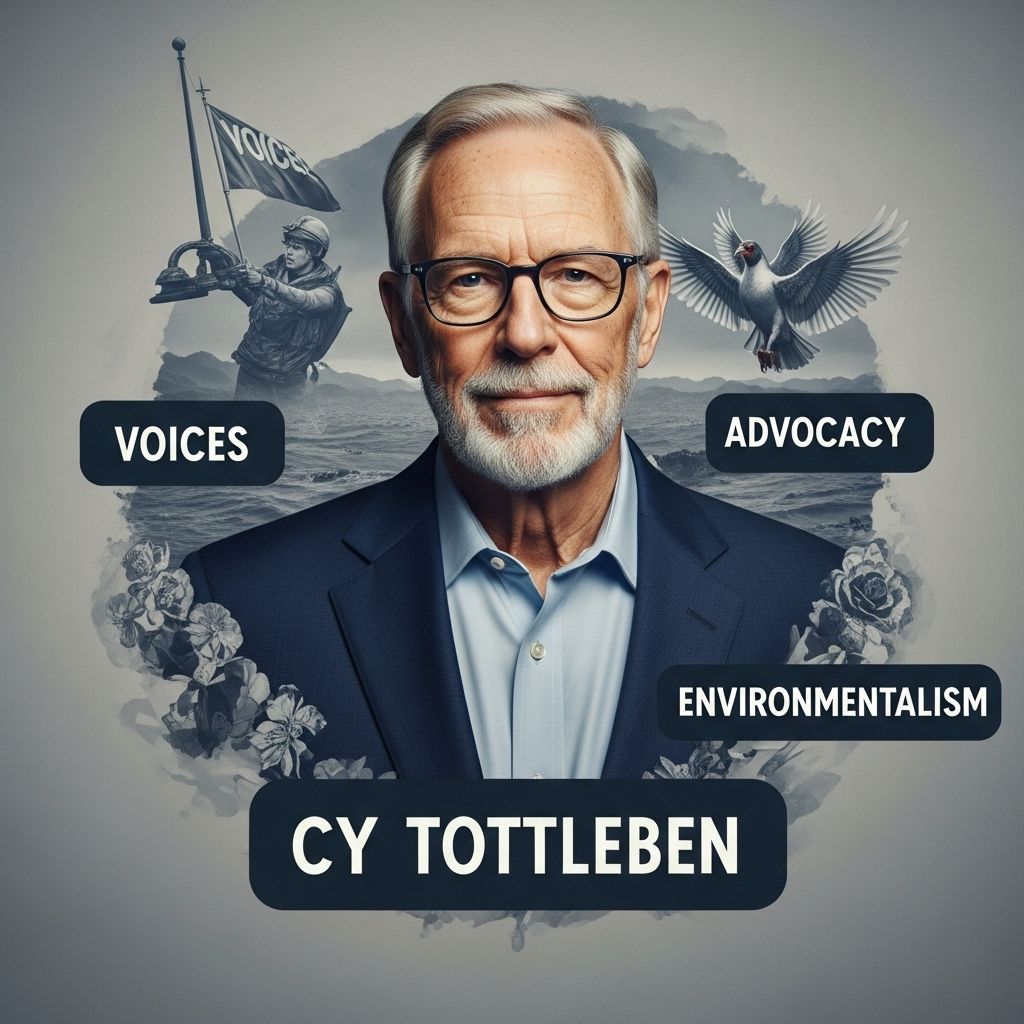 How Cy Tottleben's voice and storytelling shape sustainable mindsets and drive environmental change.