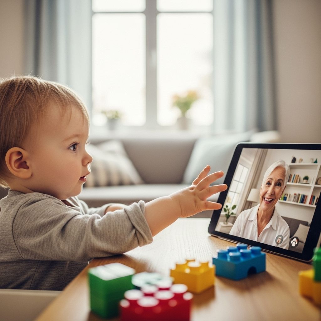 Screen conversations with grandparents boost vocabulary and nurture family connections.